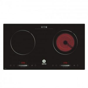 AERES EZCOOK PREMIUM INFRA RED & INDUCTION DOUBLE COOKER