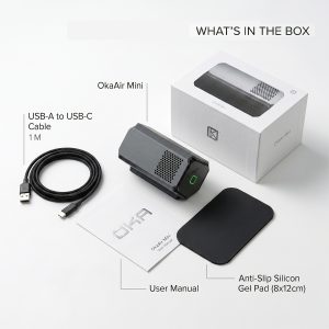 OkaAir Mini Product What's In The Box OkaAir Mini Detoxifier (pwp)