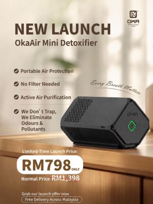 OkaAir Mini – Haze Relief Promo